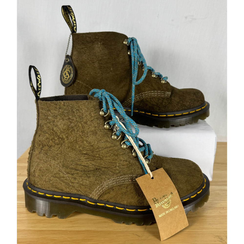 Wollaston factory MADE IN ENGLAND Dr. Martens 101 ANKLE SUEDE UK4/US6 MSRP$290